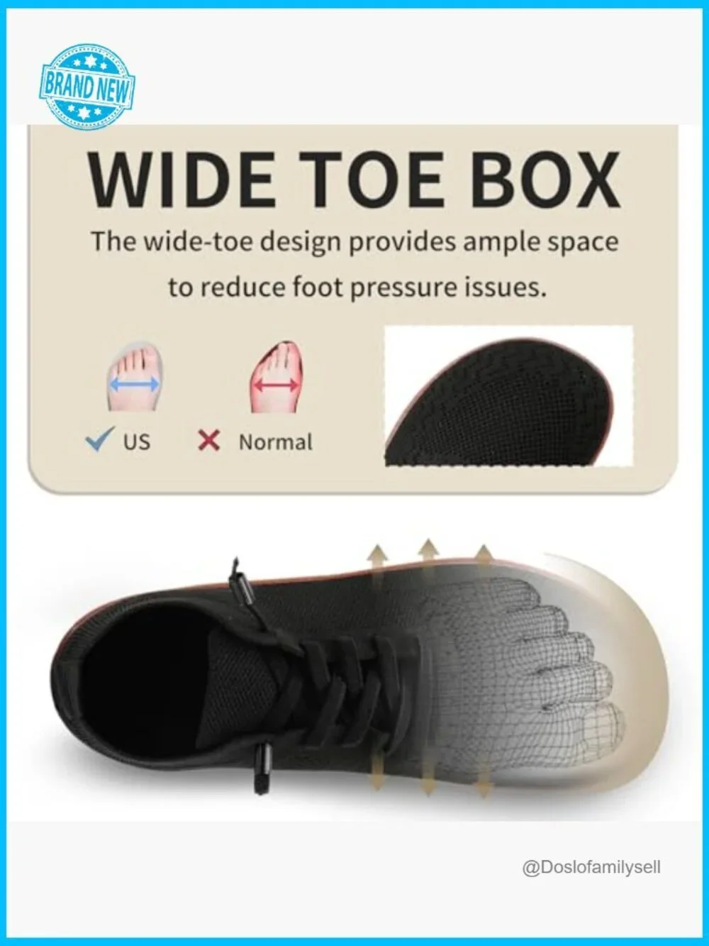 Minimalist Sneakers Lightweight Breathable Zero Drop Walking Shoes Casual
